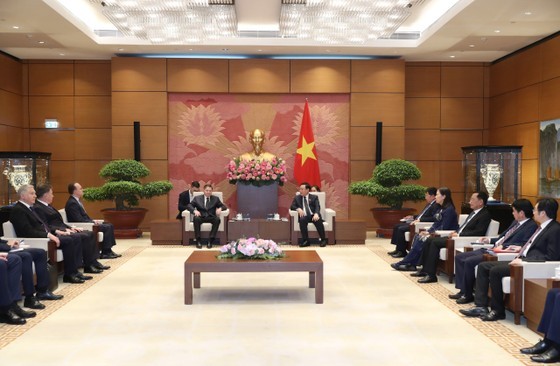 At the receiving ceremony (Photo: SGGP)