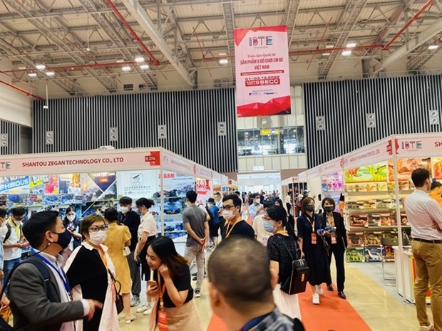 IBTE 2023 will present 200 booths specializing in toys and children's products, many aimed at the export market. (Photo: Vinexad)