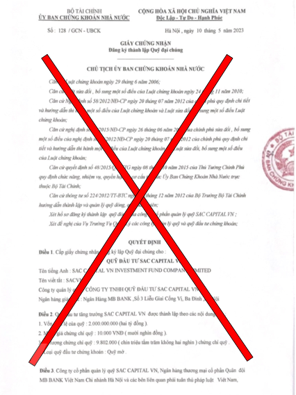 The fake document published on SSC's website. (Photo courtesy of SSC)