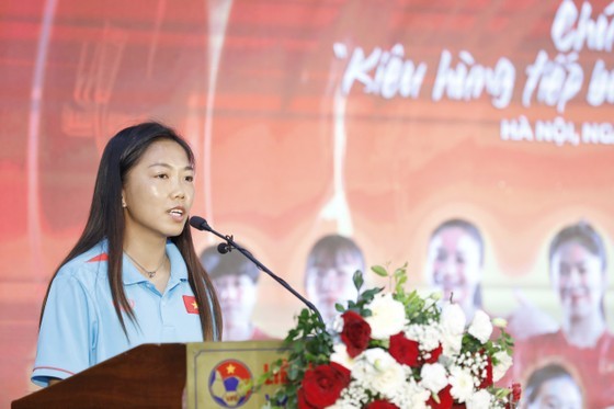 Huynh Nhu, captain of the Vietnamese national women’s football team (Photo: SGGP)