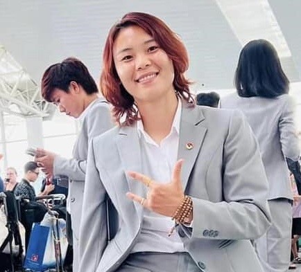 Striker Hai Yen (Photo: SGGP)