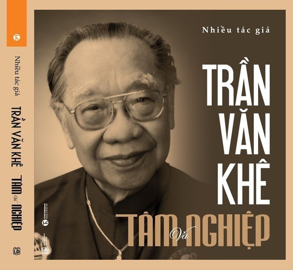 A book on Professor Tran Van Khe released by the HCMC General Publishing House (Photo: SGGP)