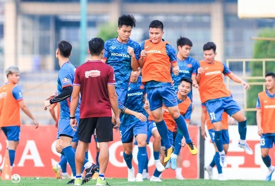 Vietnamese national team remains in 95th place globally. (Photo: SGGP)