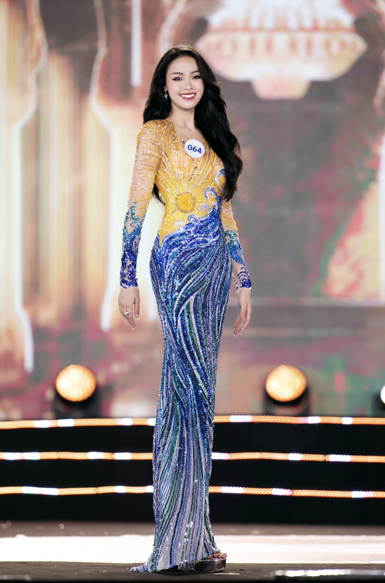 The first runner-up Dao Thi Hien (Photo: SGGP)