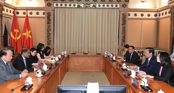 At the reception (Photo: SGGP)