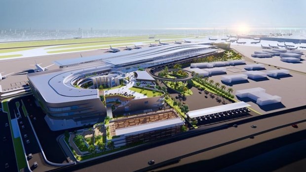 Terminal T3 at Tan Son Nhat International Airport in HCMC is scheduled to be put into operation by 2025. (Photo: AVC)