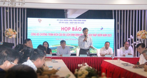 At the press conference (Photo: SGGP)
