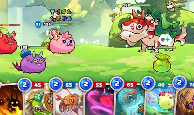 Axie Infinity is one of the Vietnamese successful online games. (Photo: axieinfinity.com)