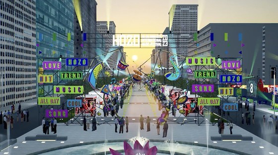 Design of the space of Ho Do International Music Festival 2023