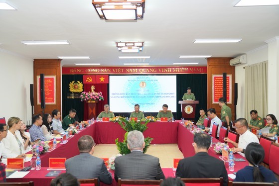 At the press conference (Photo: SGGP)