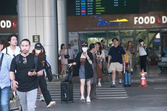 Da Nang International Airport received more than 1,200 flights from August 31 to September 4. (Photo: SGGP)