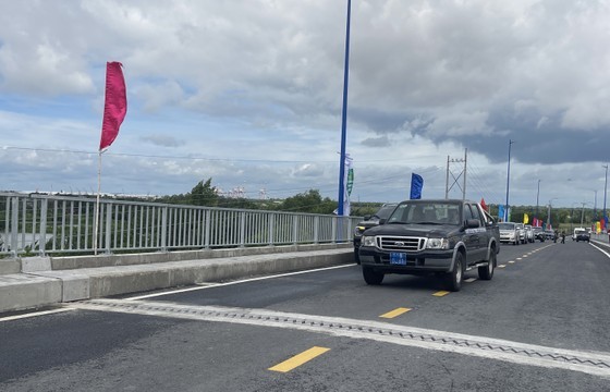 The operation of the Vam Sat 2 Bridge will contribute significantly to the economic development of Can Gio District. (Photo: SGGP) The operation of the Vam Sat 2 Bridge will contribute significantly to the economic development of Can Gio District. (Photo: SGGP)