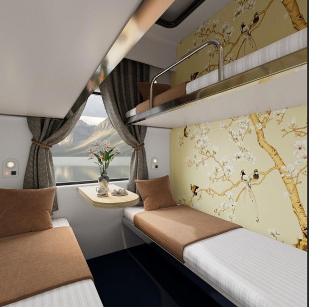 The Hanoi – Da Nang high-quality trains are scheduled to be put into operation from October 20 (Photo: VNA)