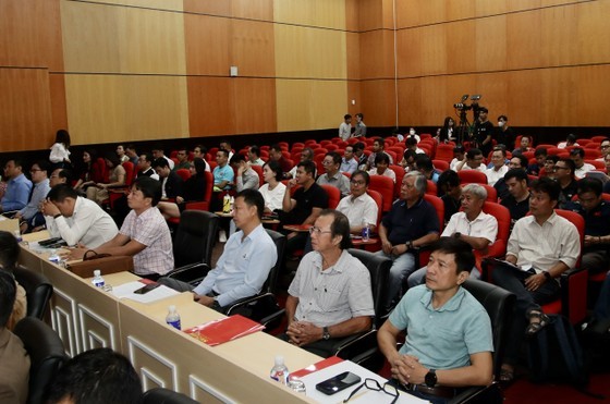 At the press conference (Photo: SGGP)