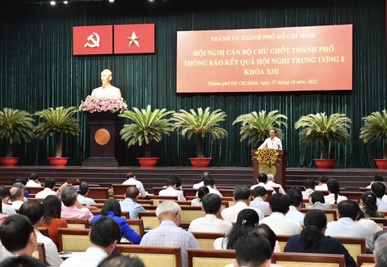 At the conference (Photo: SGGP)