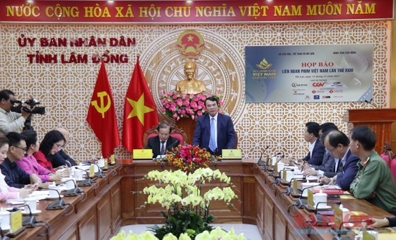 At the press conference (Photo: SGGP)