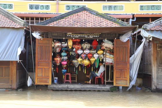 According to local people, this is the biggest flood of the year with a large volume of rainwater.