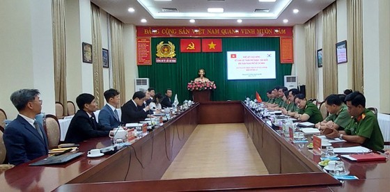 At the receiving ceremony (Photo: SGGP)