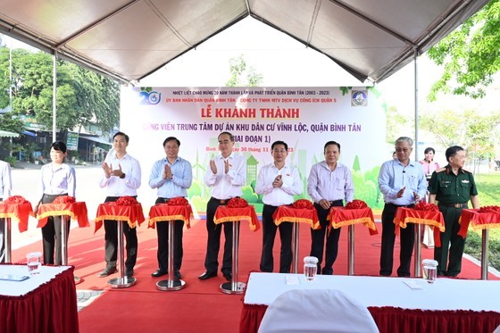 At the inauguration ceremony (Photo: SGGP) At the inauguration ceremony (Photo: SGGP)