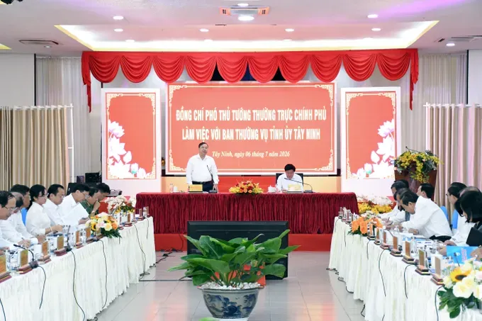 At the working session (Photo: SGGP)