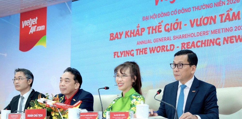 图:越捷航空2026年度股东大会。