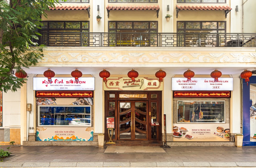 图：西贡银庭餐厅, 胡志明市西贡坊崛起街 52-54-56 号。(NDSG供图）