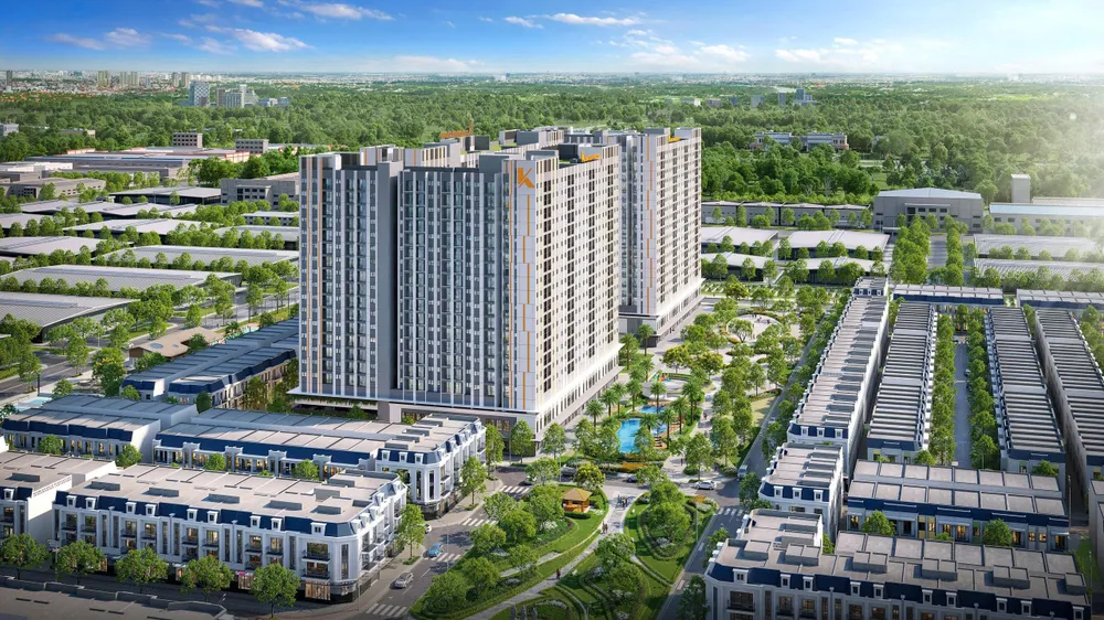 K-Home Apartment sở hữu kiến trúc và thiết kế chuẩn Singapore cùng đầy đủ hệ thống tiện ích