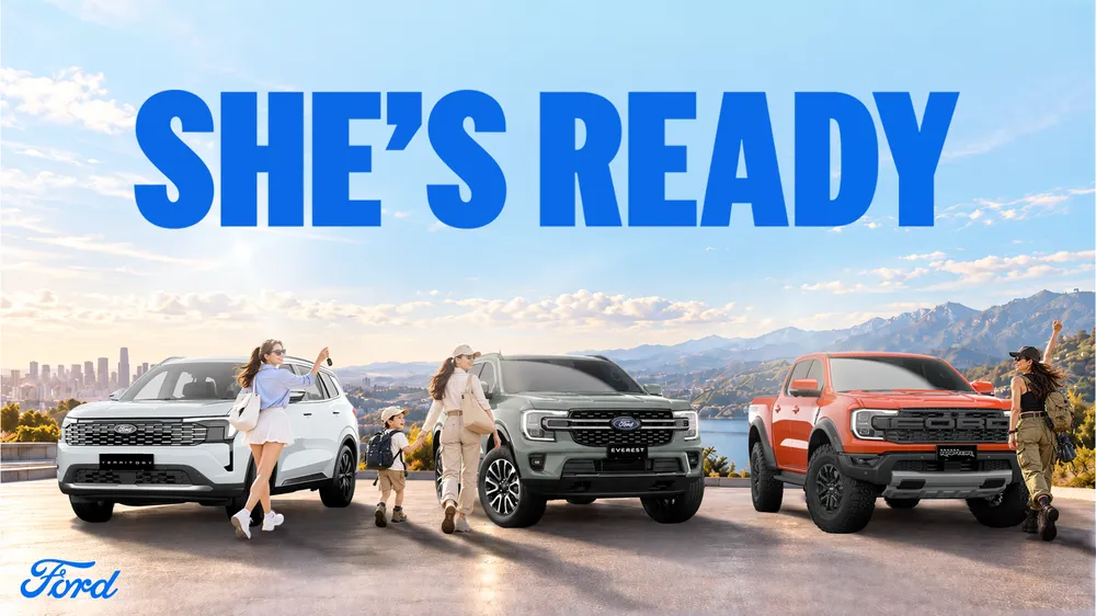 “She’s Ready” dành cho khách hàng nữ là chủ xe Ford và cả chưa sở hữu xe Ford