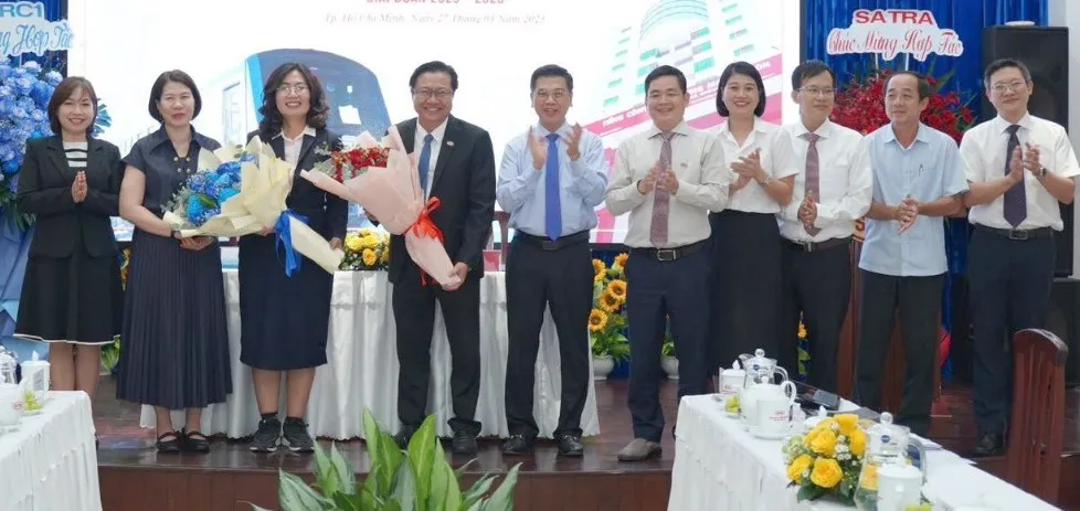 Lễ ký kết hợp tác chiến lược giai đoạn 2025-2028 giữa SATRA và HURC1