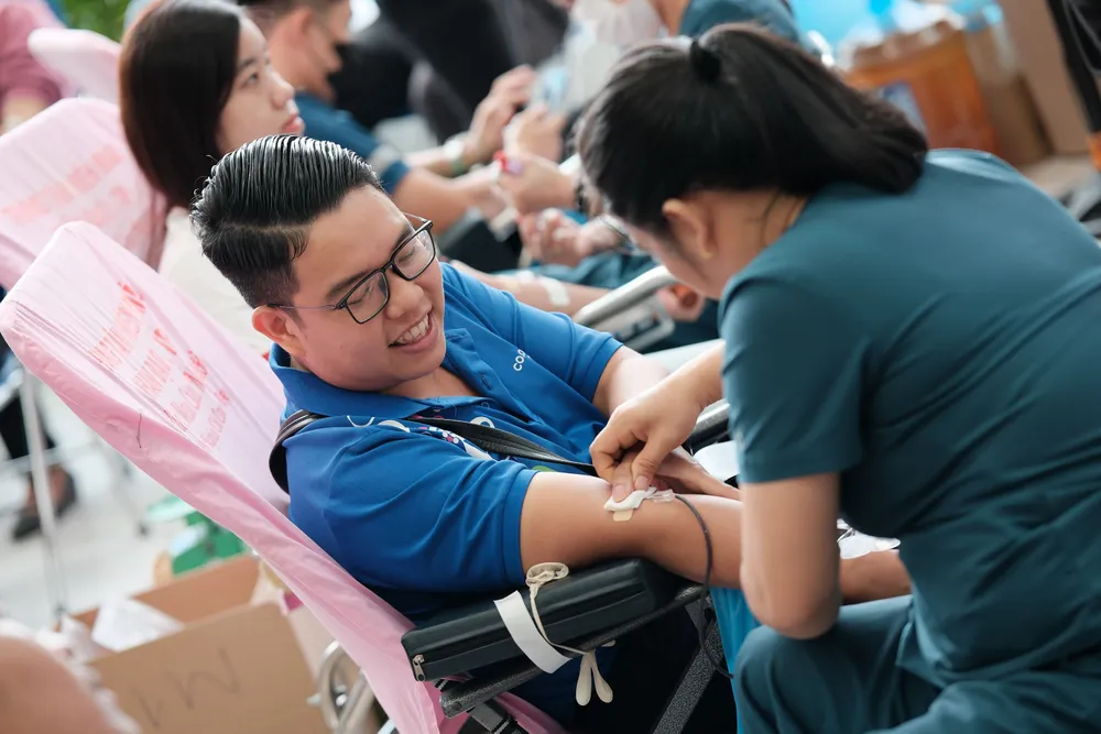 Ngày hội hiến máu tình nguyện tại Saigon Co.op