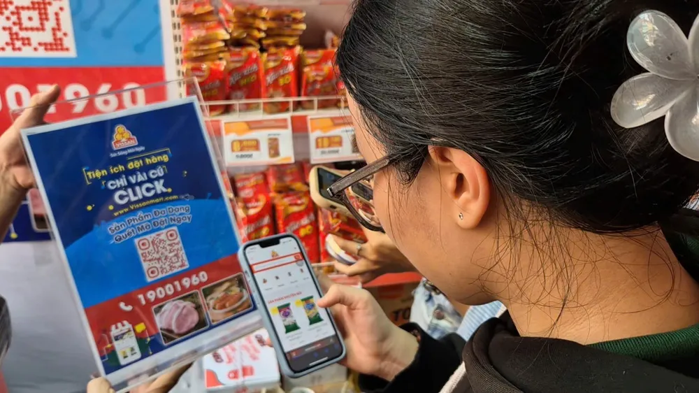 Nhiều tiện ích cho khách hàng khi đặt hàng qua mã QR