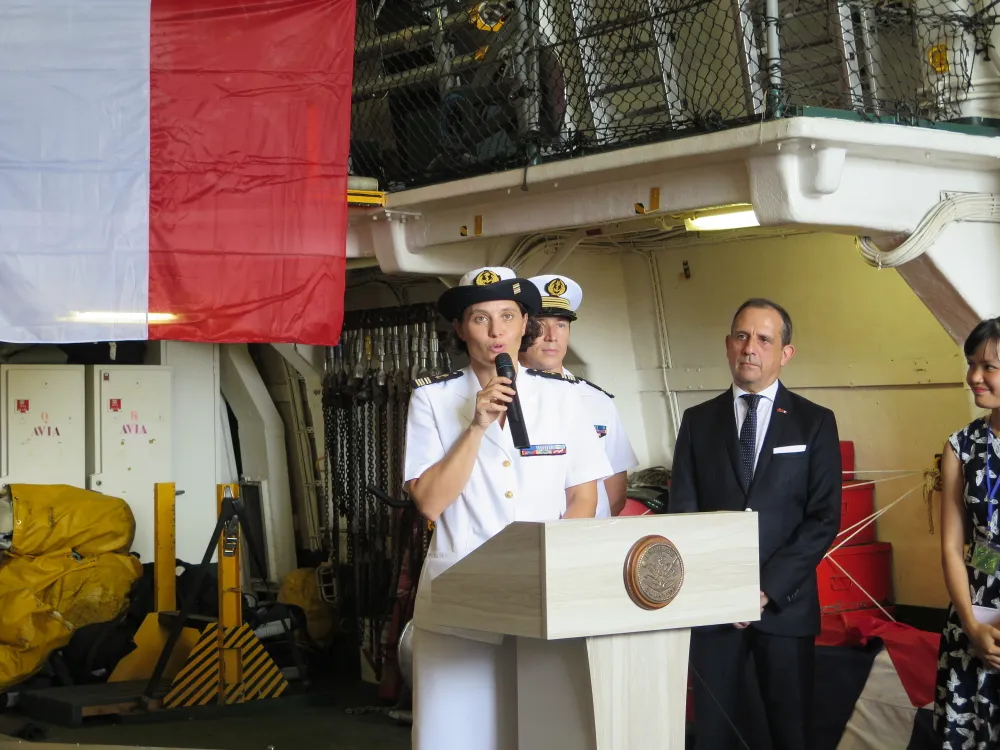 Tàu Hải quân Pháp Surcouf thăm TPHCM ảnh 3