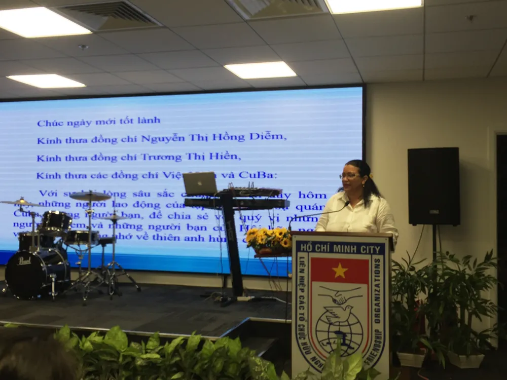 Liên hiệp các tổ chức hữu nghị TPHCM và Hội hữu nghị Việt Nam - Cuba TPHCM đã tổ chức lễ kỷ niệm  67 năm Ngày chiến thắng Moncada