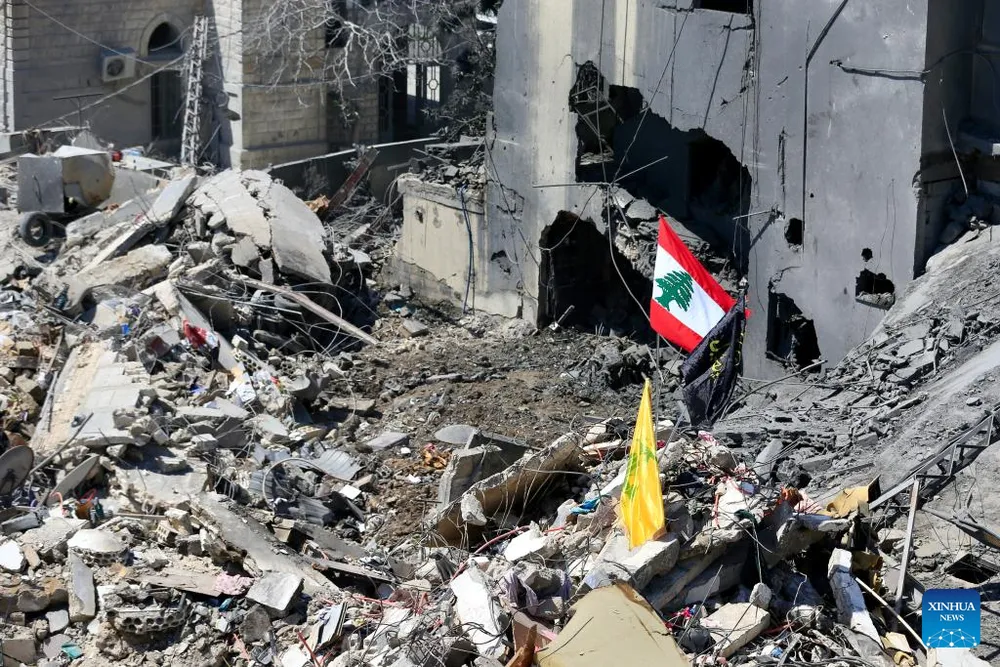 Một địa điểm tại Lebanon bị Israel không kích