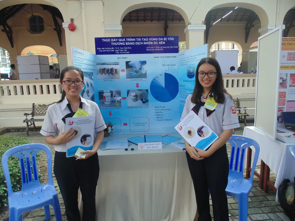 95 công trình vào vòng CK cuộc thi nghiên cứu khoa học của HS trung học cấp TP ảnh 2