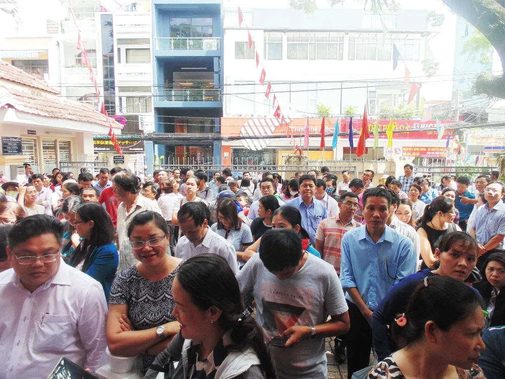 Thí sinh thở phào với đề thi vào lớp 6 Trường THPT chuyên Trần Đại Nghĩa ảnh 1