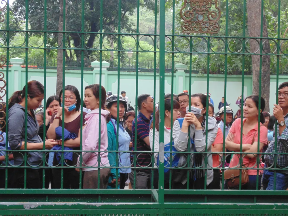 Hơn 4.000 thí sinh căng thẳng tranh suất vào lớp 6 Trường THPT chuyên Trần Đại Nghĩa ảnh 7