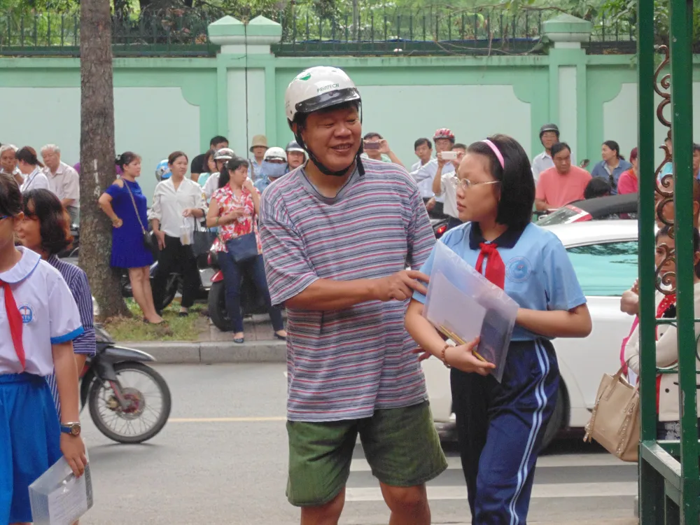 Hơn 4.000 thí sinh căng thẳng tranh suất vào lớp 6 Trường THPT chuyên Trần Đại Nghĩa ảnh 5