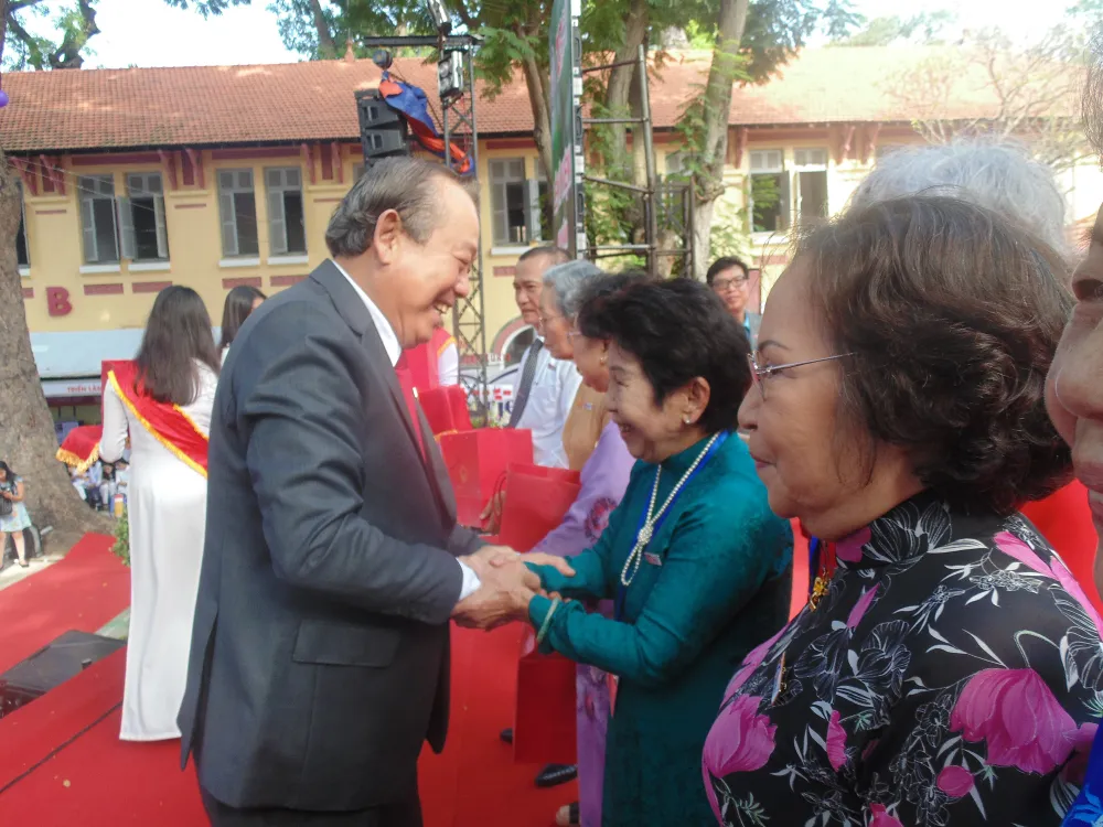 Kỷ niệm 100 năm thành lập Trường THPT Marie Curie ảnh 3