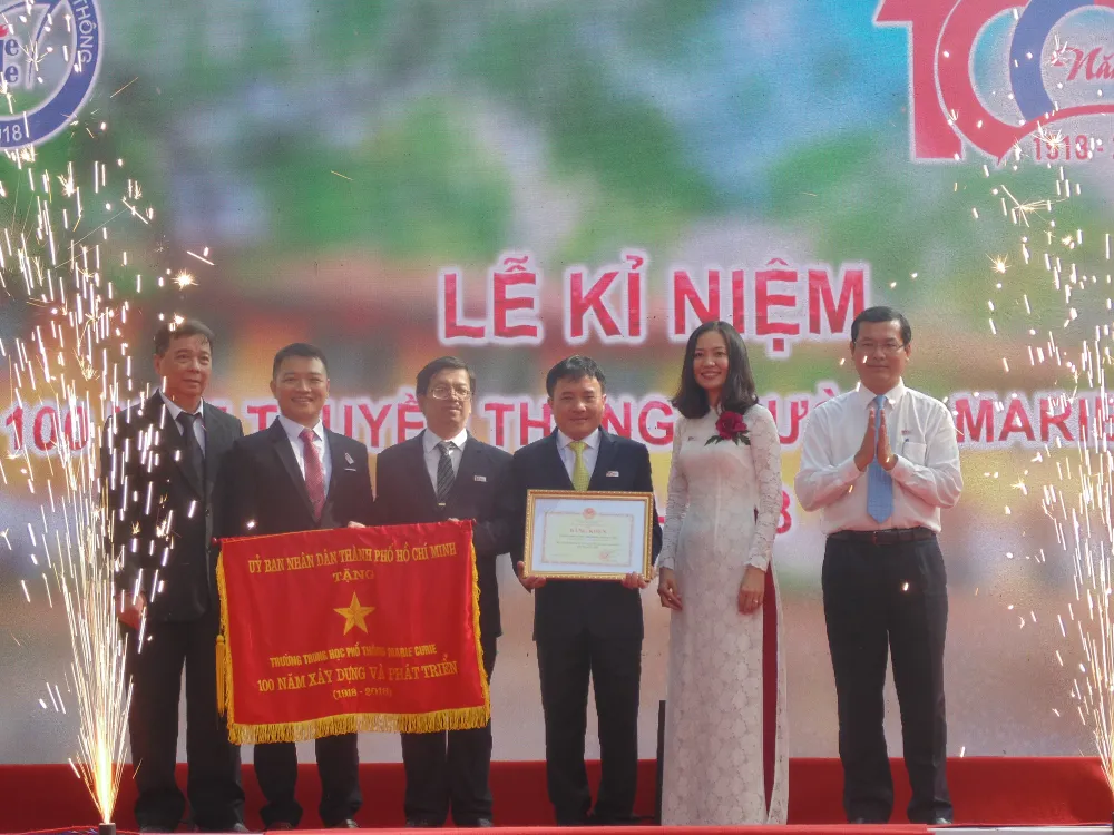 Kỷ niệm 100 năm thành lập Trường THPT Marie Curie ảnh 5