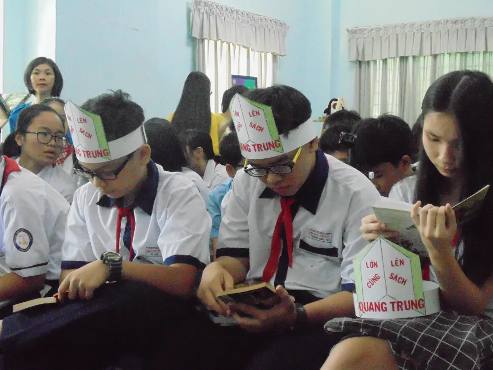 Lan tỏa đam mê đọc sách với “Lớn lên cùng sách“ ảnh 3