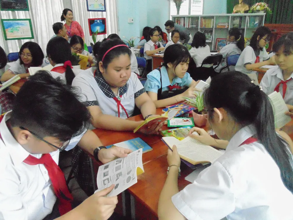 Lan tỏa đam mê đọc sách với “Lớn lên cùng sách“ ảnh 1