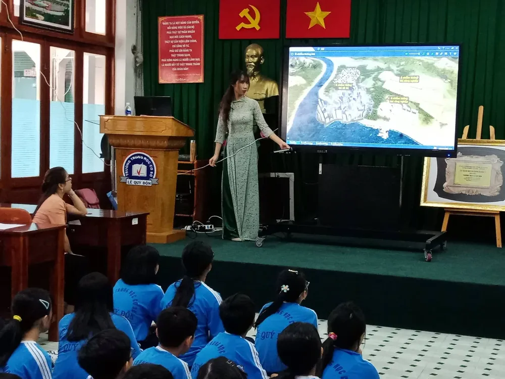 Khi học sinh được “sắm vai” sứ giả môi trường ảnh 2