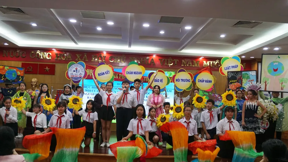 TPHCM: Nhiều mô hình sáng tạo ở trường học hưởng ứng cuộc vận động người dân không xả rác ảnh 2