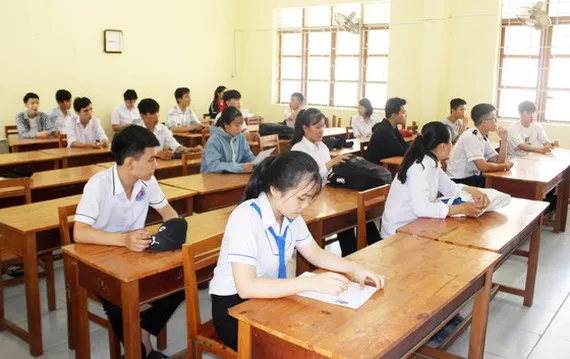 Thí sinh dự kỳ thi tốt nghiệp THPT Quốc gia năm 2019