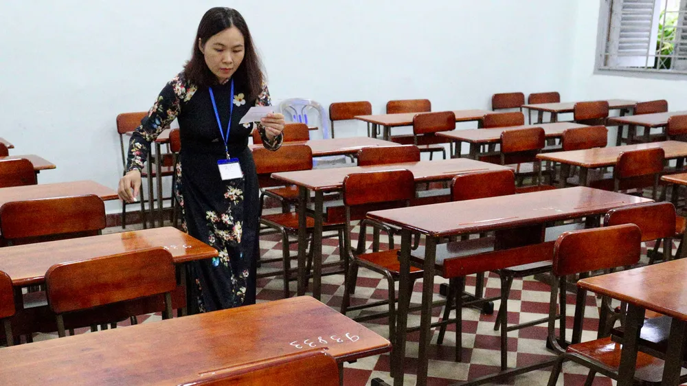 Hơn 82.000 thí sinh TPHCM bước vào môn thi đầu tiên của kỳ thi tuyển sinh lớp 10 ảnh 6