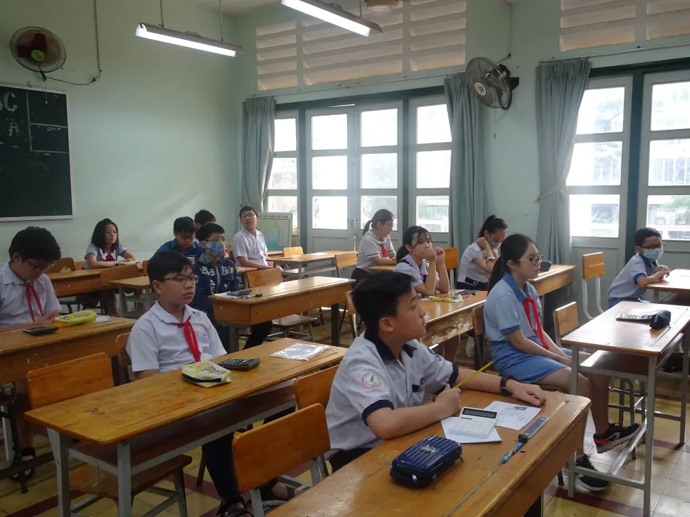 Hơn 3.800 thí sinh tham gia khảo sát năng lực vào lớp 6 Trường THPT chuyên Trần Đại Nghĩa ảnh 4