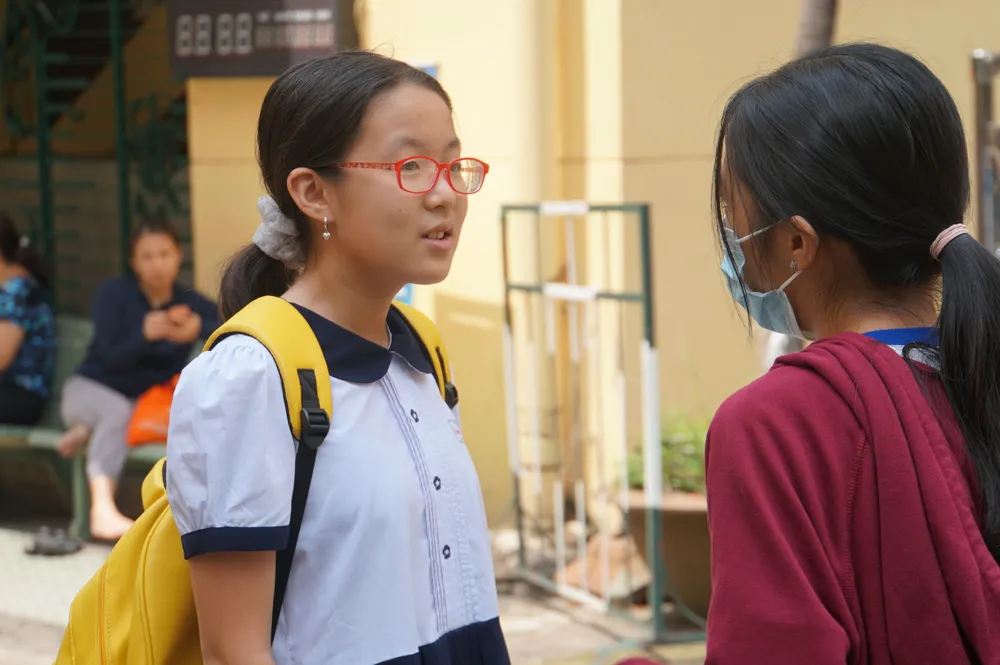 Đề khảo sát vào lớp 6 Trường THPT chuyên Trần Đại Nghĩa có tính phân loại cao ảnh 1