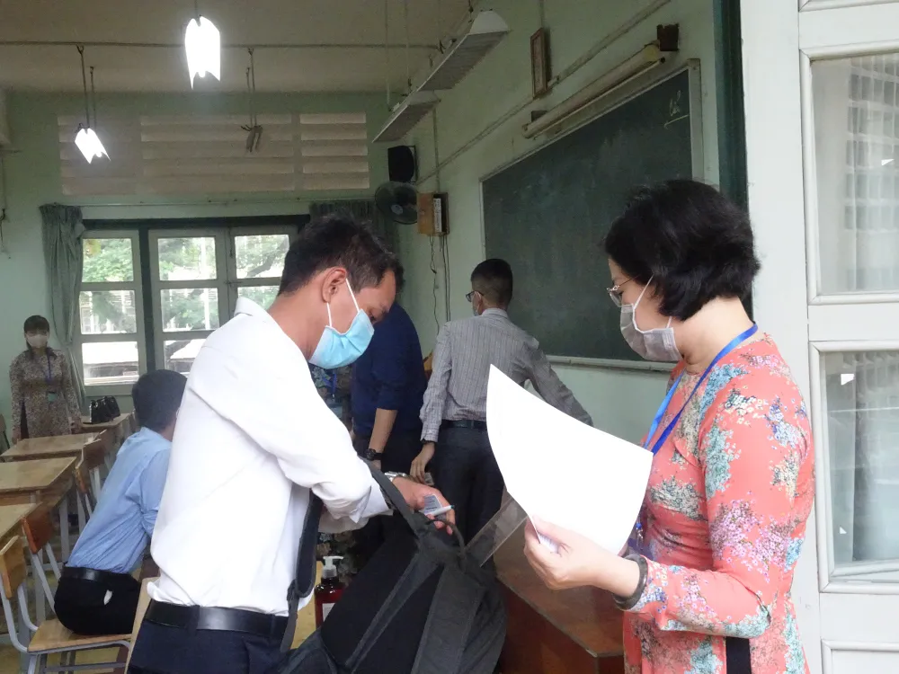 Gần 1.200 ứng viên tham gia vòng thi thực hành xét tuyển viên chức giáo dục tại TPHCM ảnh 3