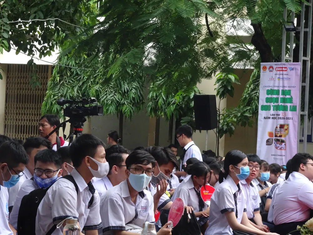 TPHCM: Tư vấn, hướng nghiệp cho học sinh lớp 12 của hơn 100 trường THPT   ảnh 3